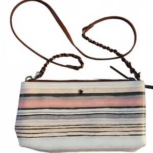 Elliot Lucca Artesian Demi Clutch Stripe Crossbody Bag‎